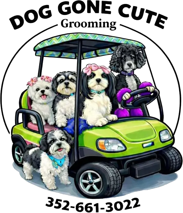 Dog Gone Cute Grooming logo